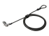 K60605WW - Kensington Slim NanoSaver Combination Laptop Lock - Vänster vinkel