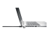 K60603WW - Kensington Slim NanoSaver Combination Laptop Lock - Vänster sida