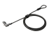 K60603WW - Kensington Slim NanoSaver Combination Laptop Lock - Vänster vinkel